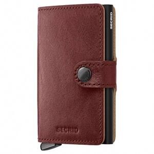 NEW SECRID men's perfect all-rounder mini wallet in metallic moro